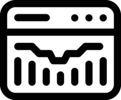 Webseite der Verkehr Vektor Symbol