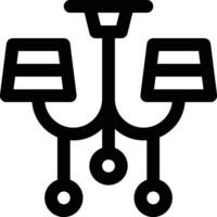 Cahndelier Vektor Symbol