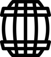 Barrel-Vektor-Symbol vektor