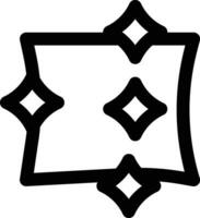 Reinigung Stoff Vektor Symbol