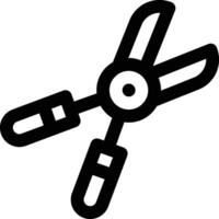 jordbruk scissor vektor ikon