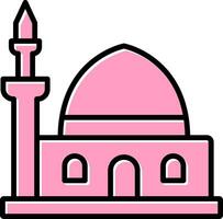 das Propheten Moschee Vektor Symbol