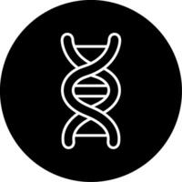 DNA-Strang-Vektor-Symbol vektor