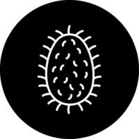 Tollwut Lyssavirus Vektor Symbol