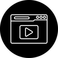 Video-Streaming-Vektorsymbol vektor