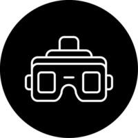 VR-Brille-Vektorsymbol vektor