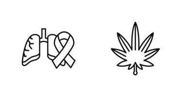 Krebs und Gras Symbol vektor