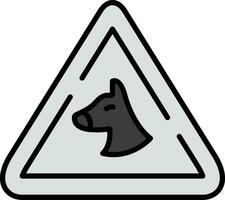 Hund-Vektor-Symbol vektor