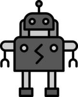 robot vektor ikon