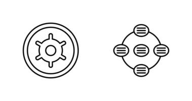 Technik nisch Unterstützung und Strategie Symbol vektor