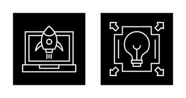 Anfang und Diffusion Symbol vektor