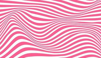 förvrängda bläckränder optisk illusion bakgrund vektor