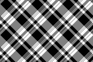 Muster Tartan Textil- von prüfen Textur Hintergrund mit ein Stoff nahtlos Vektor Plaid.