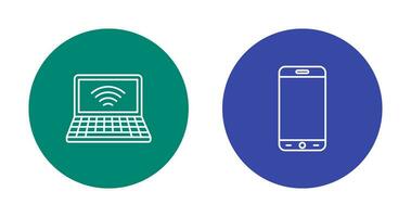 Signal und Smartphone Symbol vektor