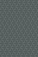 mönster linje hexagonal abstrakt 3d bakgrund vektor illustration