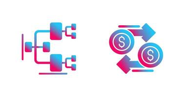 Diagramm und Dollar Symbol vektor