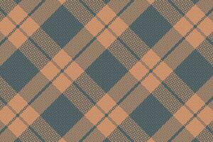 Tartan-Karomuster mit Textur und Naturfarbe. vektor