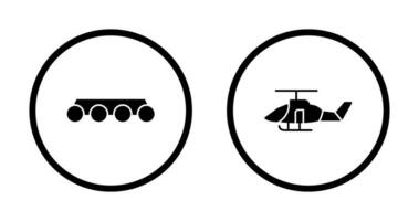 Rollschuhe und Militär- Symbol vektor