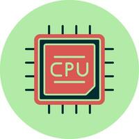 cpu vektor ikon