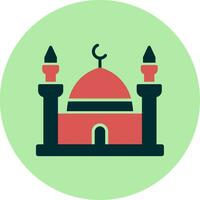 Moschee-Vektor-Symbol vektor