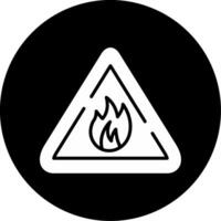 Symbol für Flammenvektor vektor