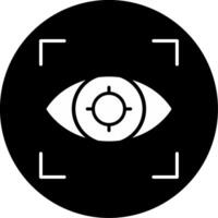Auge Verfolgung Vektor Symbol