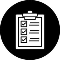 Checkliste Vektor Icon