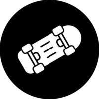 Skateboard-Vektor-Symbol vektor