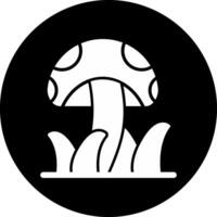 Pilz-Vektor-Symbol vektor