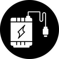 Powerbank-Vektorsymbol vektor