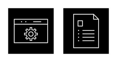 Analytik und Netz Optimierung Symbol vektor