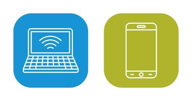 Signal und Smartphone Symbol vektor