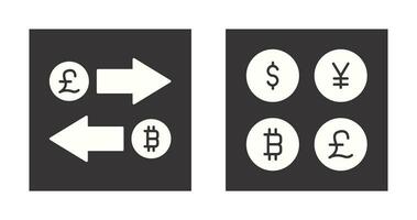 Austausch und Währung Symbol vektor