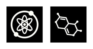 Proton und Molekül Symbol vektor