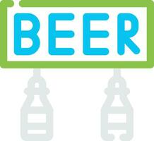 Biere kreativ Symbol Design vektor