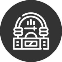 Jukebox kreatives Icon-Design vektor