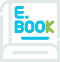 ebook kreativ Symbol Design vektor