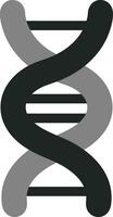 DNA-Strang-Vektor-Symbol vektor