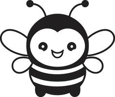 Honig Biene Gesicht Abzeichen edel Bienenstock Emblem vektor