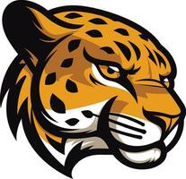 stürzen Panther ikonisch Gepard Logo Vektor Gepard Silhouette zeitlos Symbol