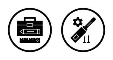 Geometrie und Ausrüstung Symbol vektor