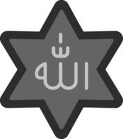 Allah-Vektor-Symbol vektor