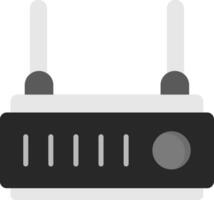 WLAN-Router-Vektorsymbol vektor