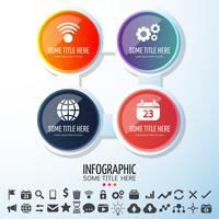 Infographics Design Mall vektor