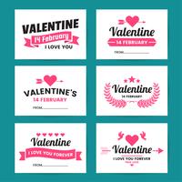 Hochzeit Retro Vintage Vector Label