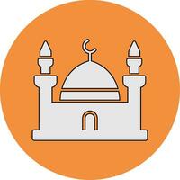 Moschee-Vektor-Symbol vektor