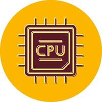 cpu vektor ikon