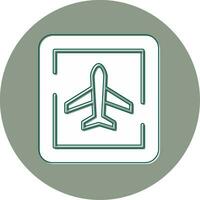 Flughafen Zeichen Vektor Symbol