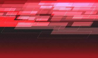 abstrakt rött ljus hastighet geometriska sexkantiga mesh futuristiska vektor