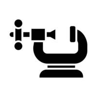 Laster Vektor Glyphe Symbol zum persönlich und kommerziell verwenden.